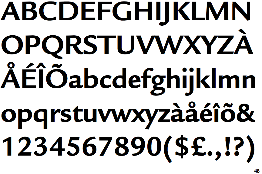 ITC Legacy Sans Bold