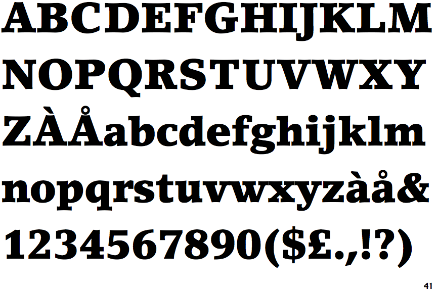 LinoLetter Black