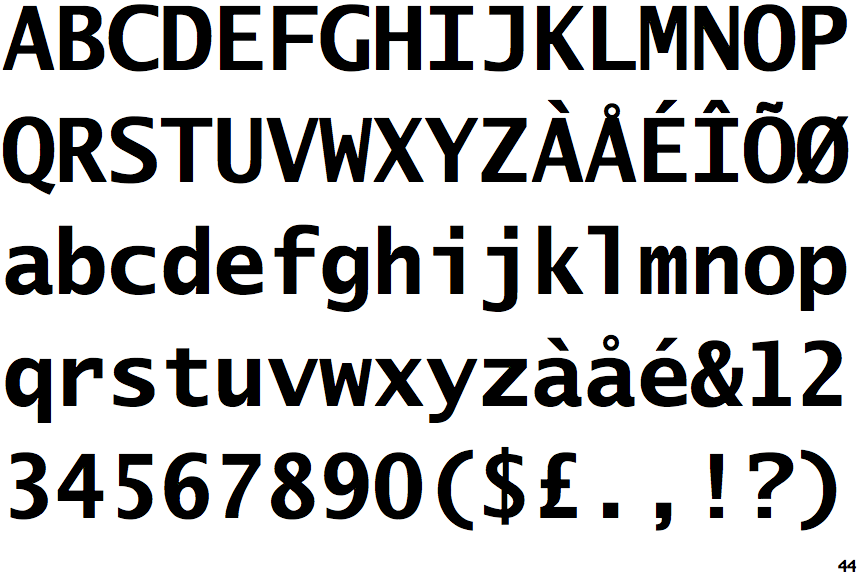 Lucida Sans Typewriter Bold