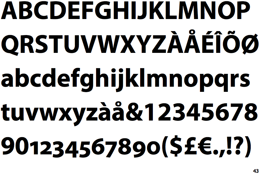 Identifont - Myriad Bold