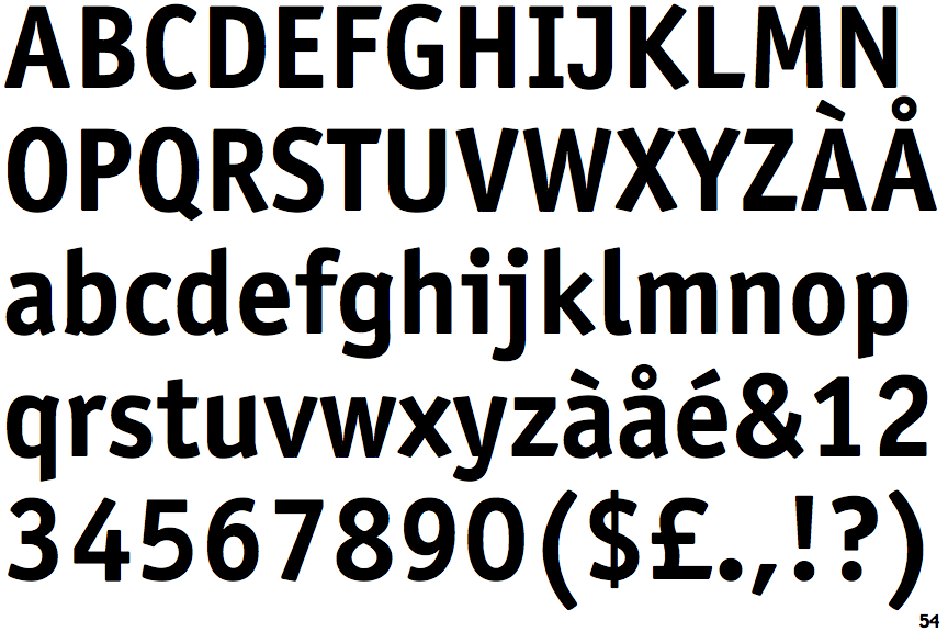 ITC Officina Sans Bold