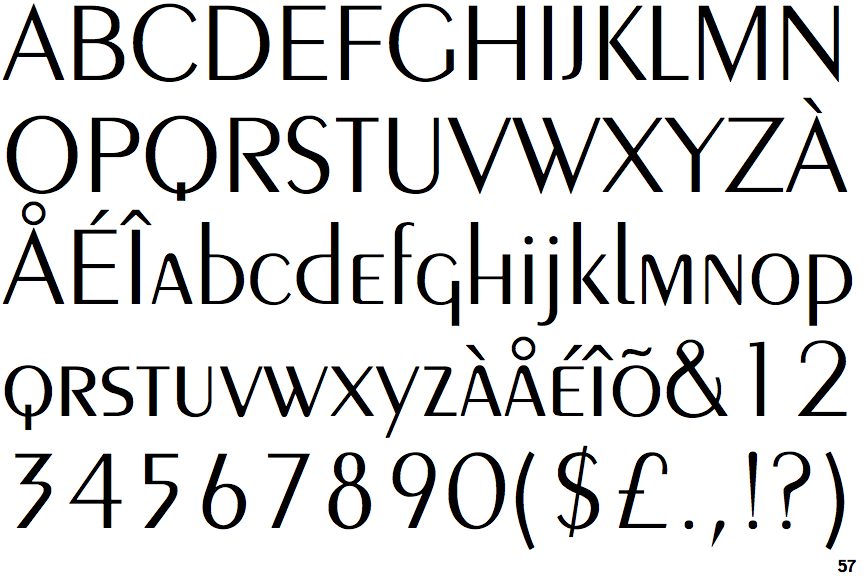 Free peignot font