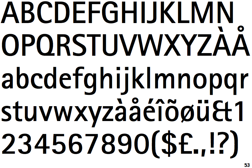 Rotis Sans Serif Bold