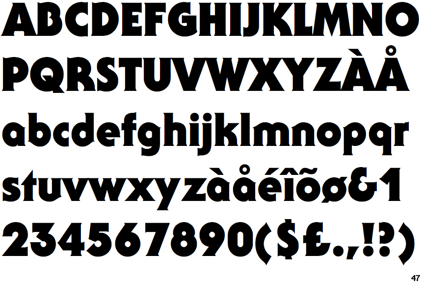 Identifont - Itc Serif Gothic Black