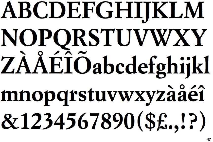 Simoncini Garamond Bold