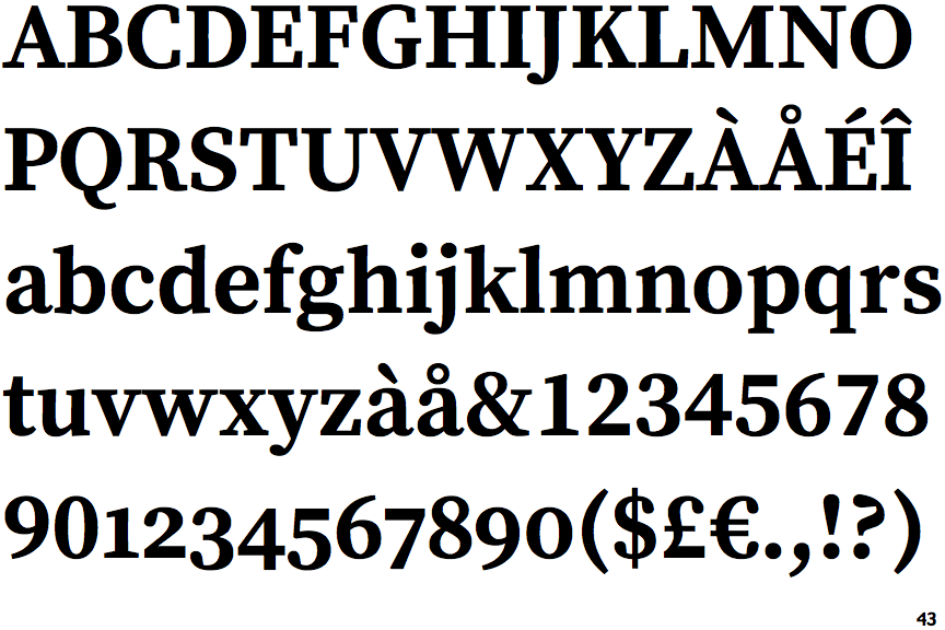 Source Serif Bold