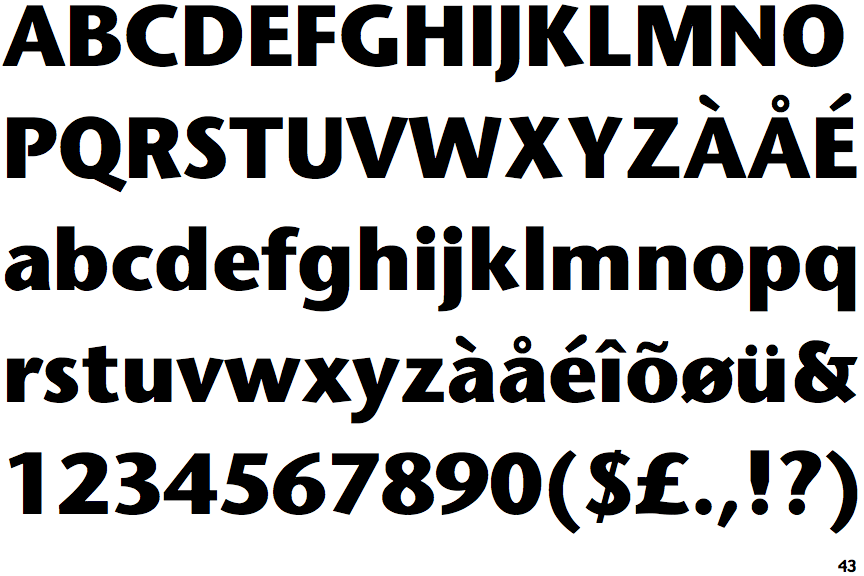 ITC Stone Sans Bold