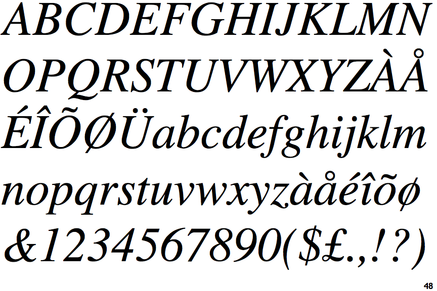 Times Italic