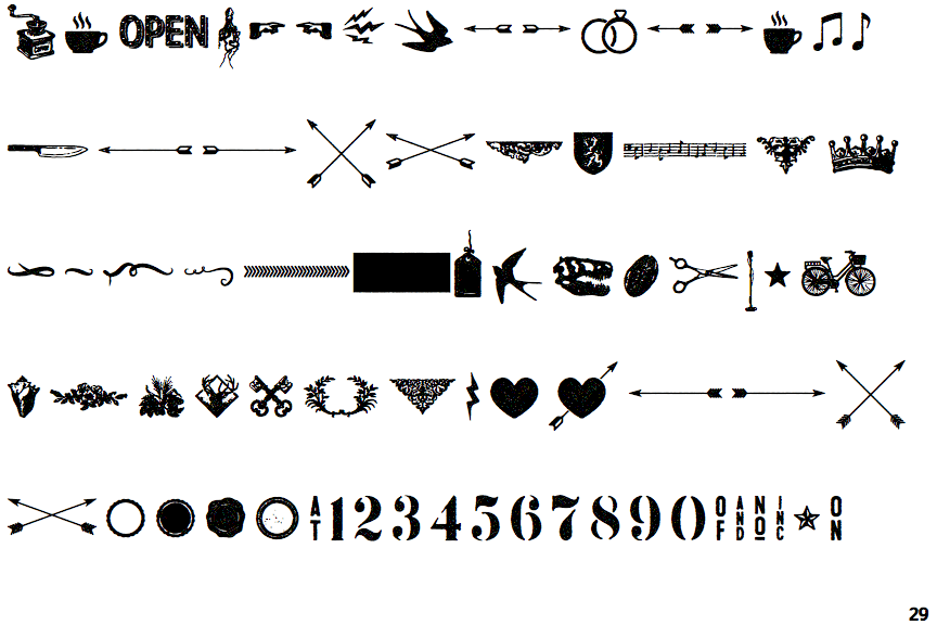 Identifont Microbrew Ornaments