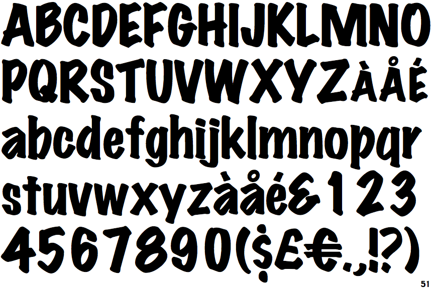 Marker Font