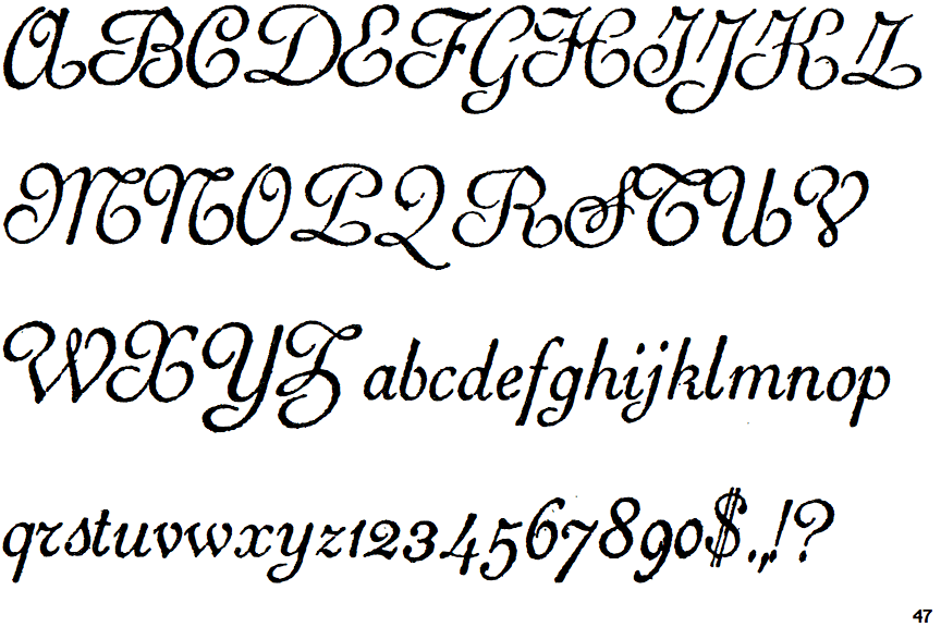 Archive French Script