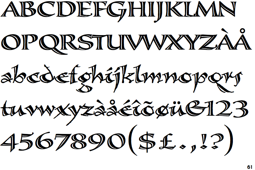Calligraphica Sx