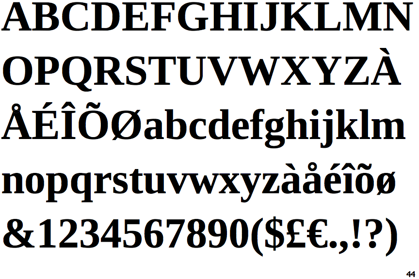 Ascender Serif Bold