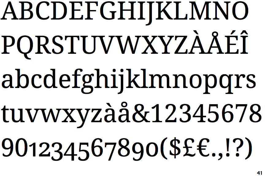 Droid Serif