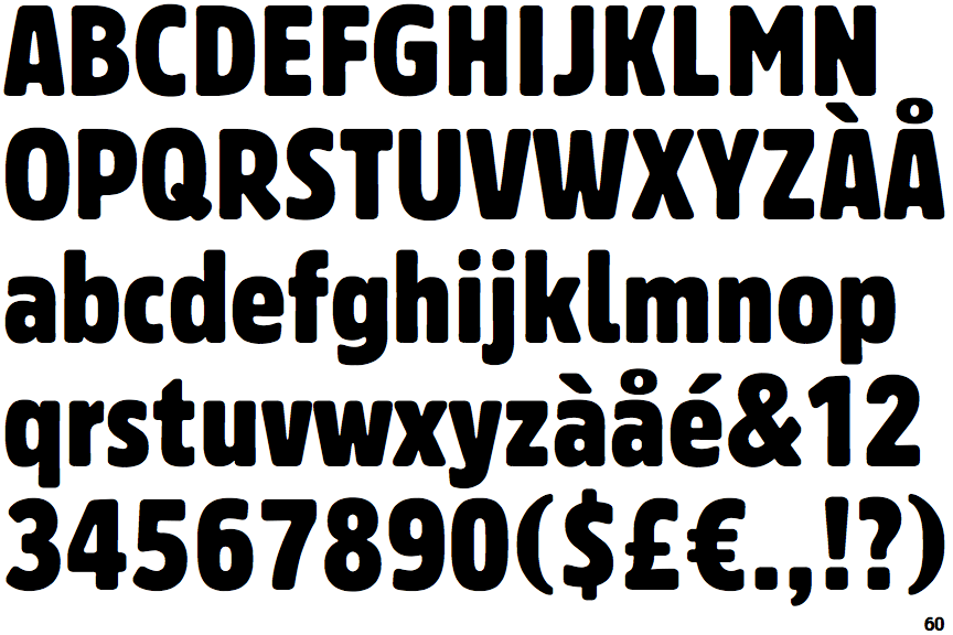 Identifont Wood Heinz No. 2 New