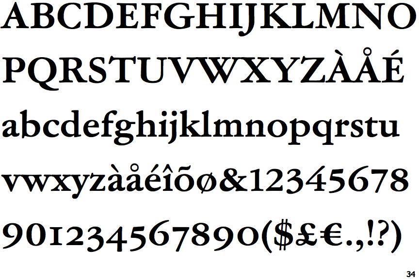ATF Garamond Micro Bold