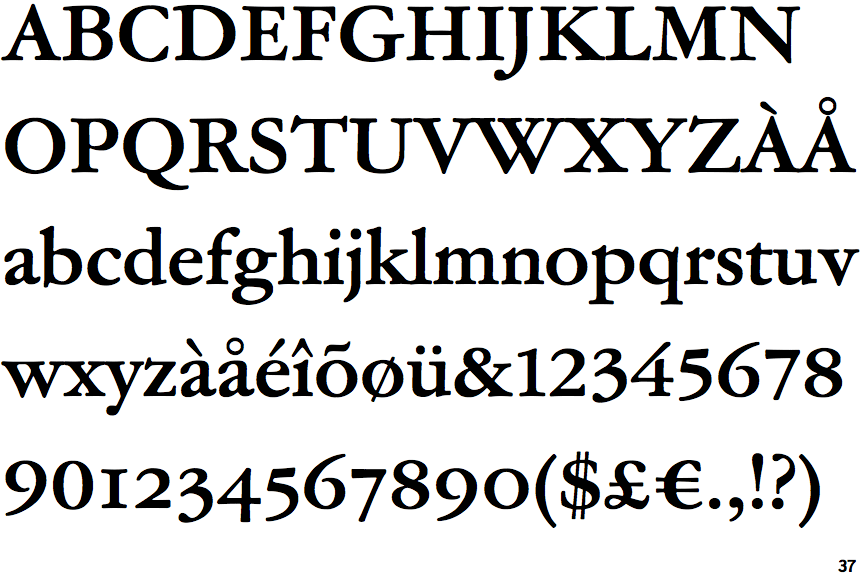 ATF Garamond Text Bold