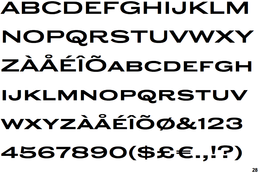 ATF Wedding Gothic Wide Bold