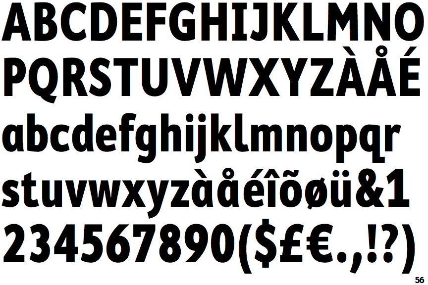 Newhouse Dt Condensed Extra Bold