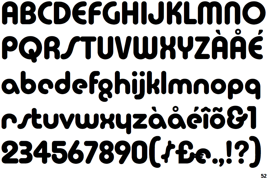 Identifont Oh Sweet Pea