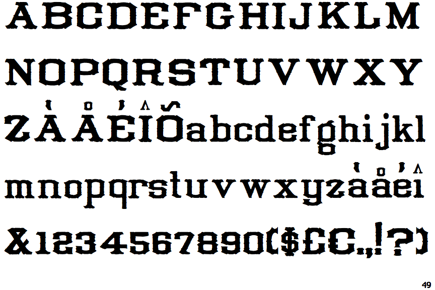 Tuscan Condensed