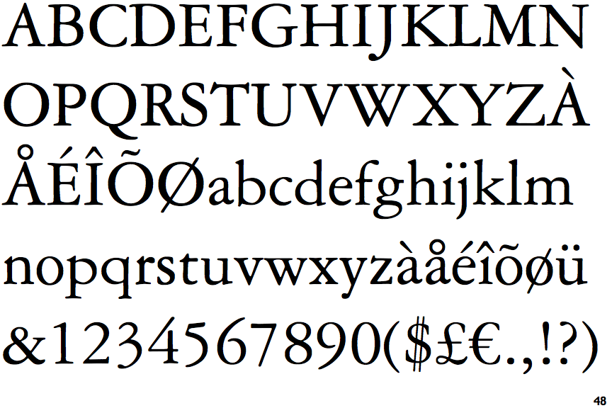 American Garamond