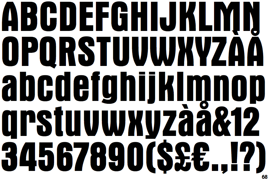 Aurora Bold Condensed