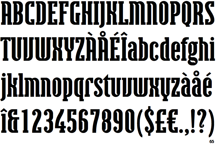 Ecliptica BT Serif