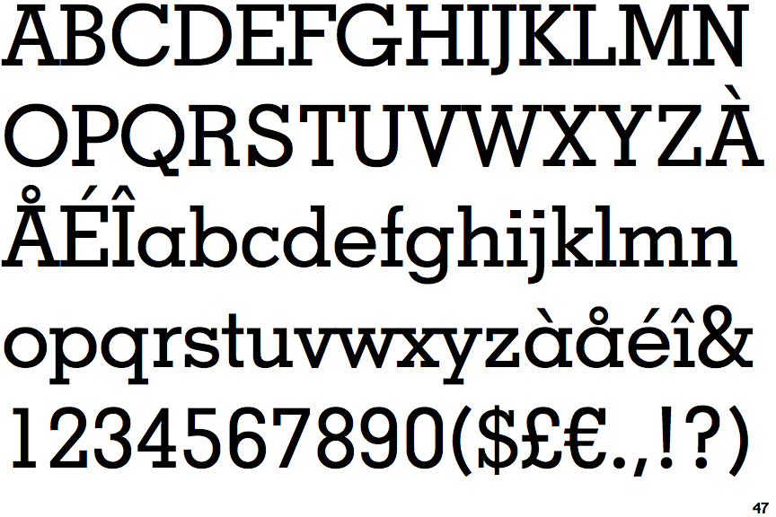 Geometric Slabserif 703