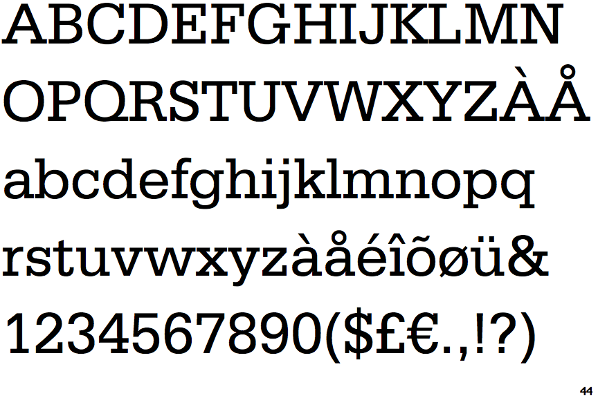 Serifa (BT)