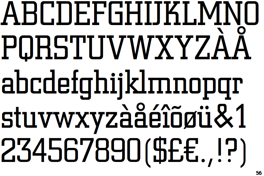 Square Slabserif 711