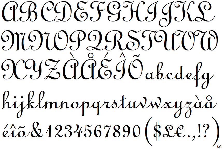 Upright script (Louis Vuitton) - Font Identification 