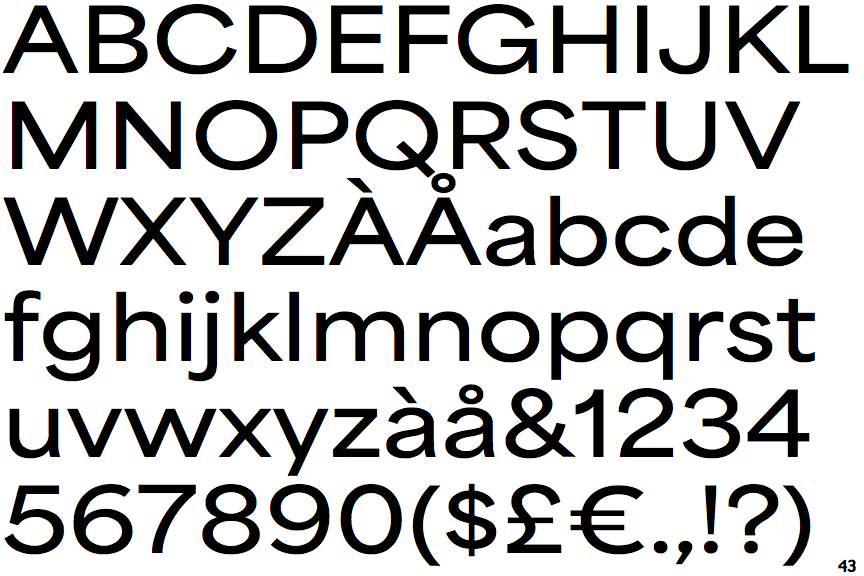 Identifont - Area Extended Bold