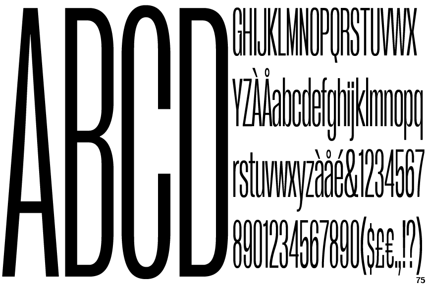 Arges Bold Condensed