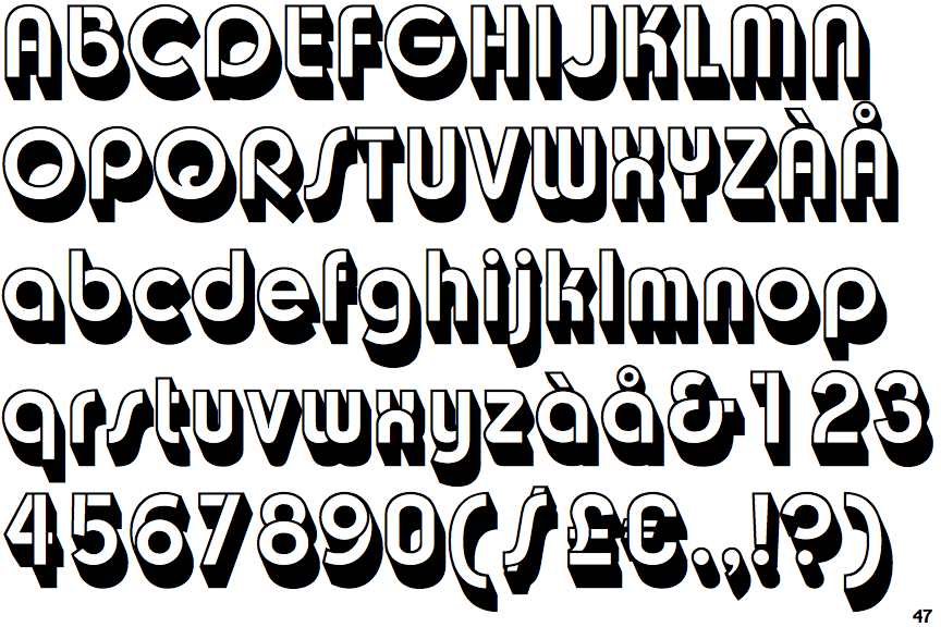 Churchward Design Reverse Shadow