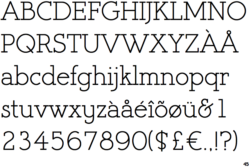 Register Serif