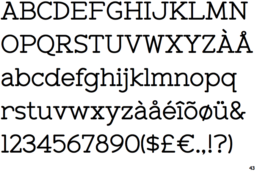Zolano Serif