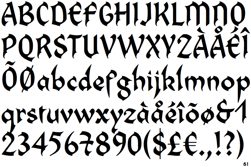 Identifont BC Rebecca Grim