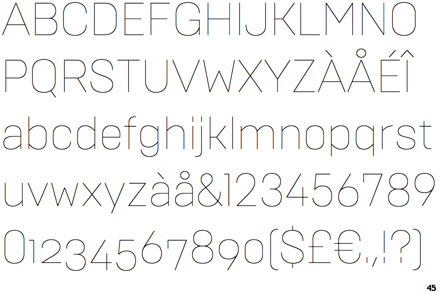 Brutal Type Thin