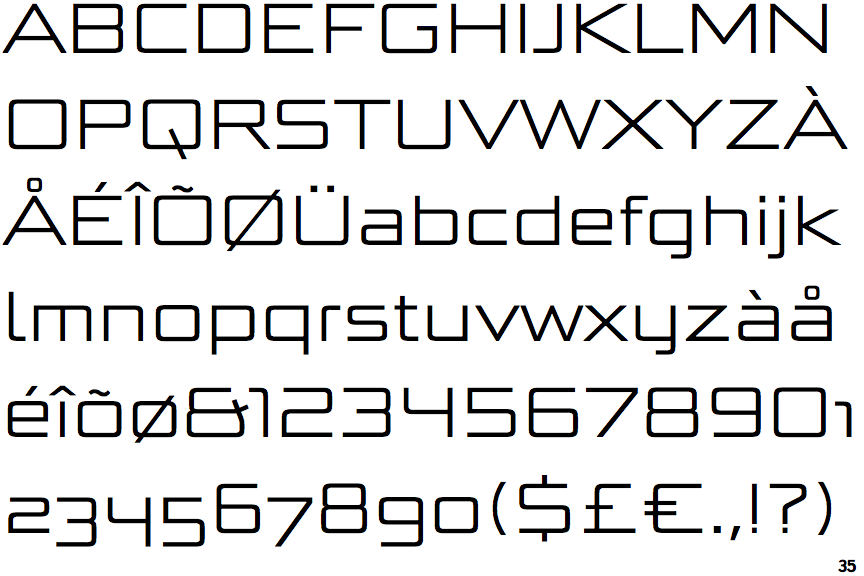 Bunken Tech Sans Wide Light