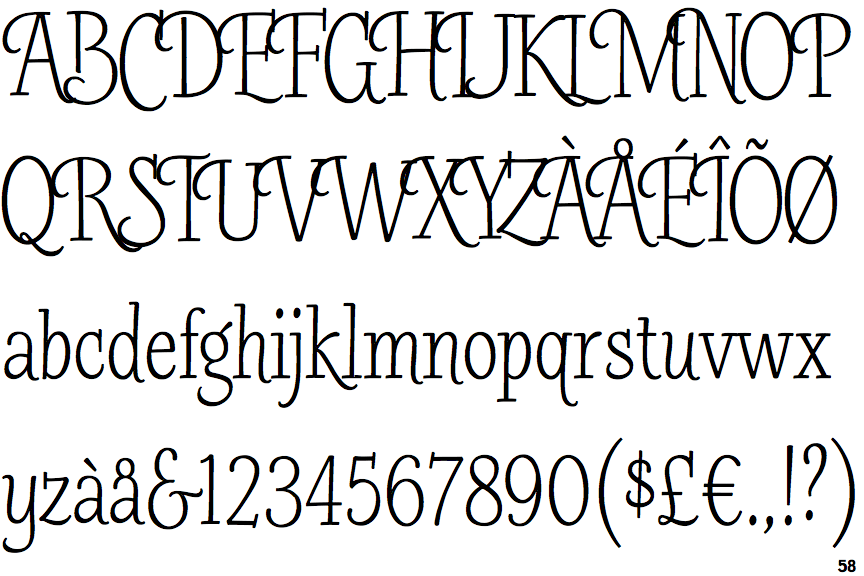 barmbrack font