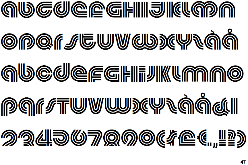◆ぷりん◆ Identifont - Macrame BV Super Triline