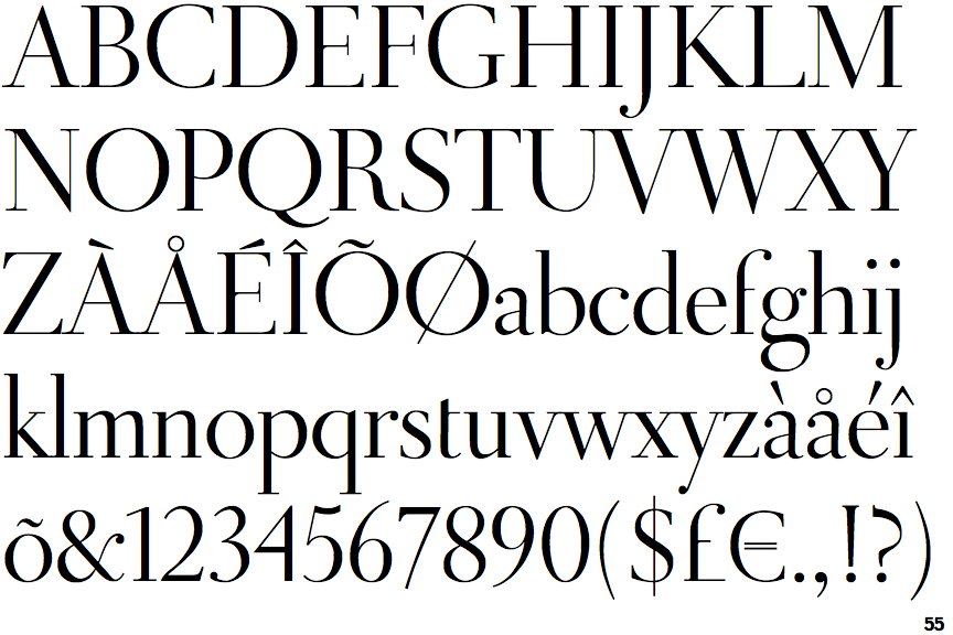 Didot Display