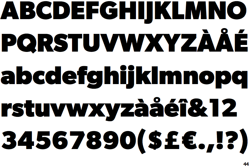 Identifont Gibson Bold