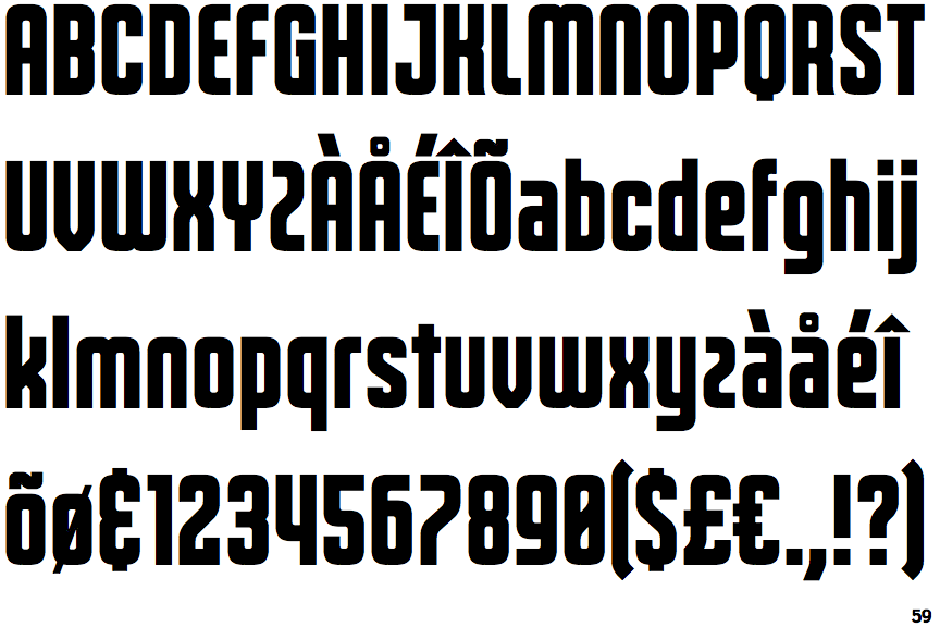 Ironbound Condensed Bold