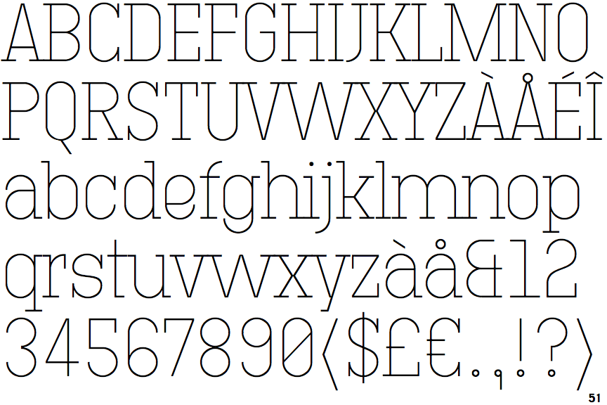 Technik Serif 50