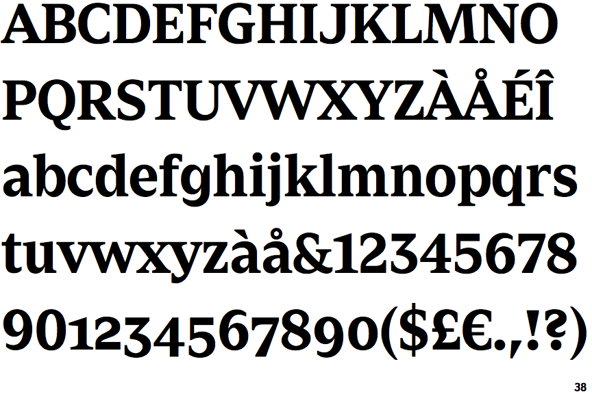 Zin Serif Bold