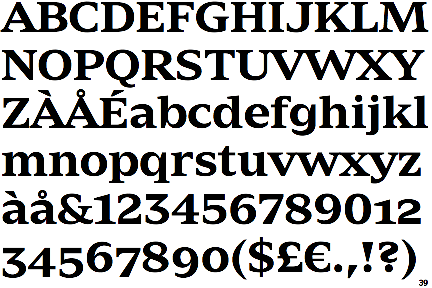 Zin Serif Extended Bold