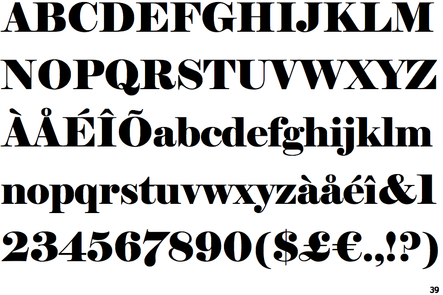 bodoni bold font free