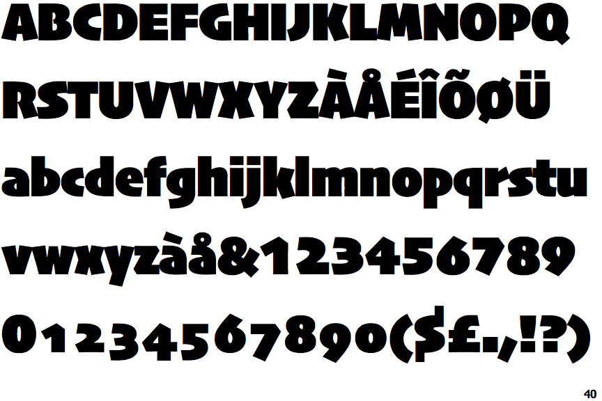 CC Skia Semi Condensed Black